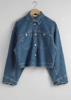Best Sale & Other Stories Veste Carrée En Jean