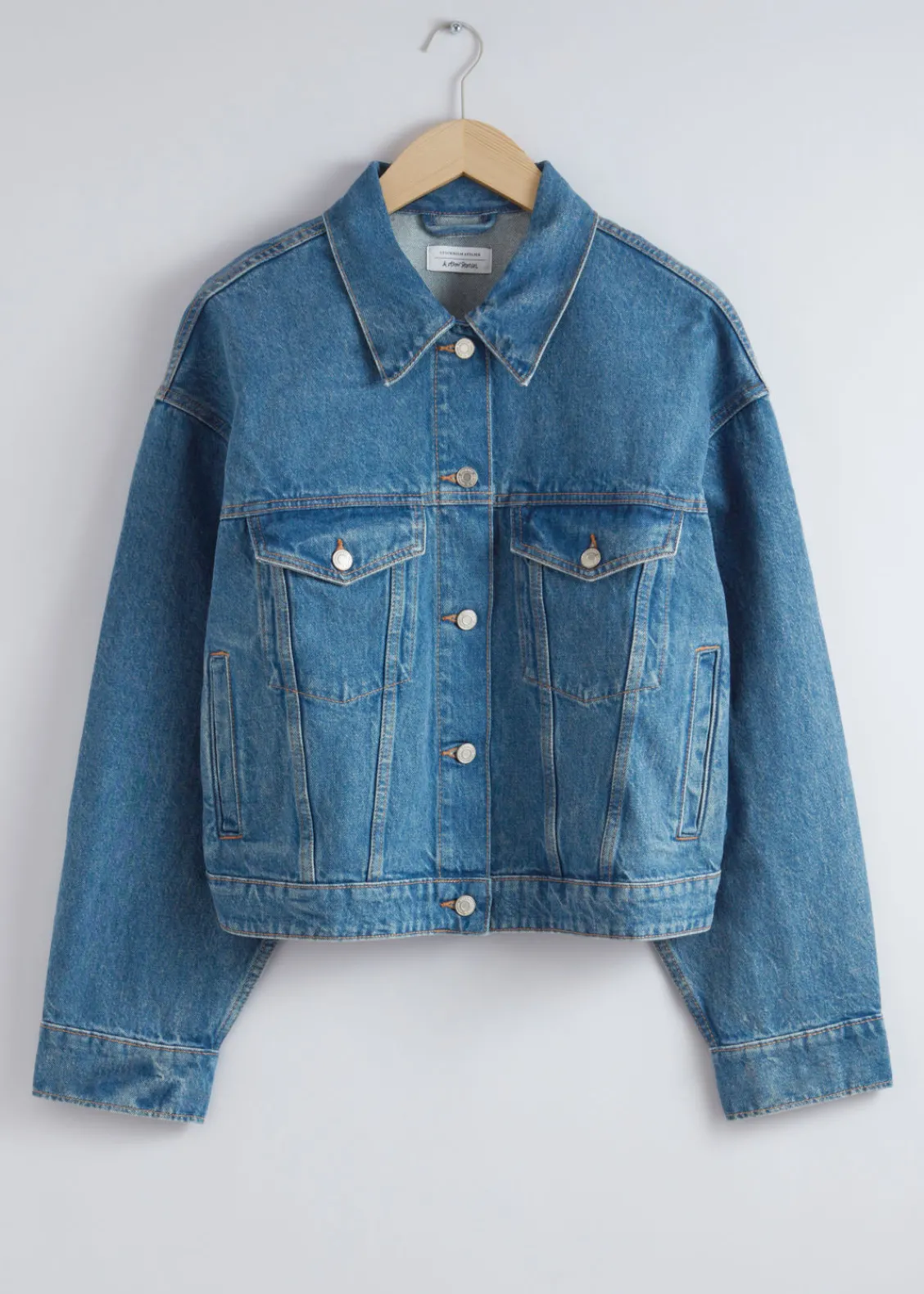 Fashion & Other Stories Veste Carrée En Jean