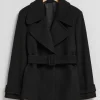 Best & Other Stories Veste Ceinturée En Laine