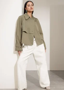 Outlet & Other Stories Veste Courte D’inspiration Trench-coat