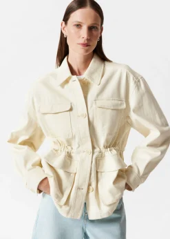Cheap & Other Stories Veste De Style Utilitaire Couleur crème