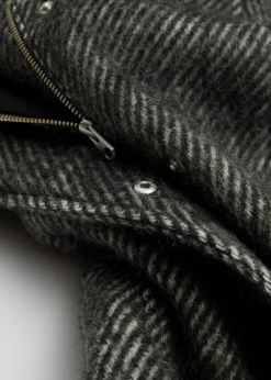 Cheap & Other Stories Veste En Laine Rayures noires