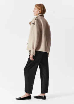 Outlet & Other Stories Veste En Laine à Double Boutonnage Beige clair
