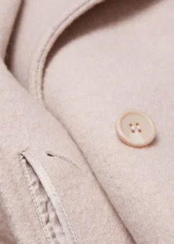 Best Sale & Other Stories Veste En Laine à Double Boutonnage Beige clair