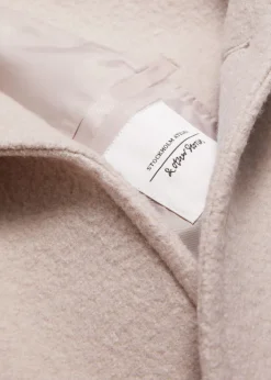 Best Sale & Other Stories Veste En Laine à Double Boutonnage Beige clair