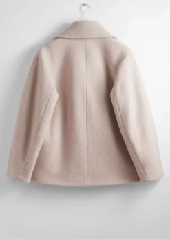 Best Sale & Other Stories Veste En Laine à Double Boutonnage Beige clair