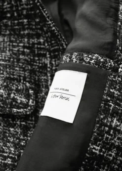 Store & Other Stories Veste En Tweed Tweed noir