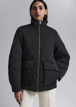 Shop & Other Stories Veste Matelassée En Losange