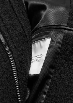 Clearance & Other Stories Veste Motard En Laine Noir