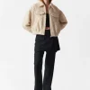 Flash Sale & Other Stories Veste Oversize Zippée Couleur crème