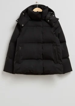 Online & Other Stories Veste Rembourrée En Duvet Noir
