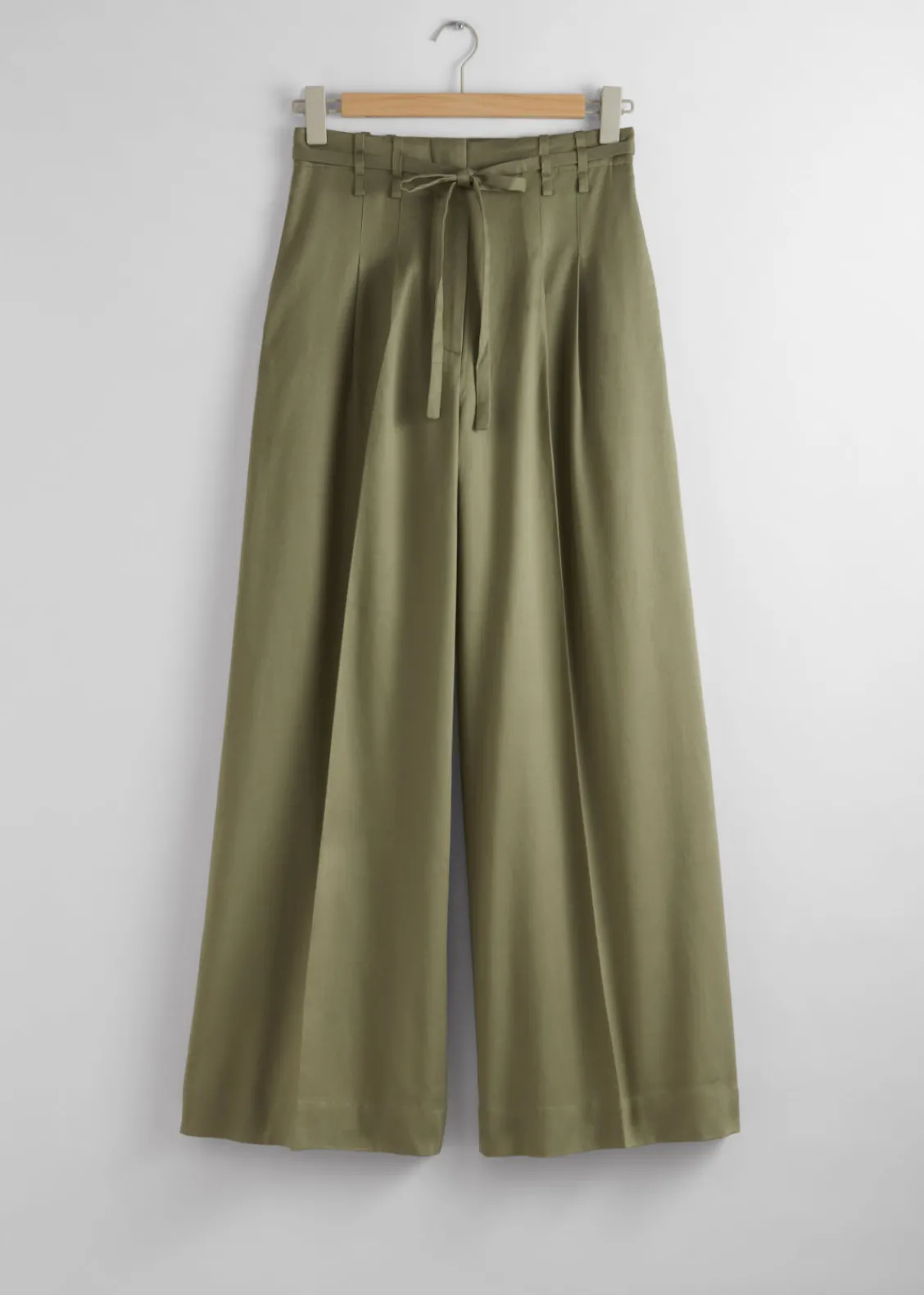 Best Sale & Other Stories Pantalon Ceinturé Large