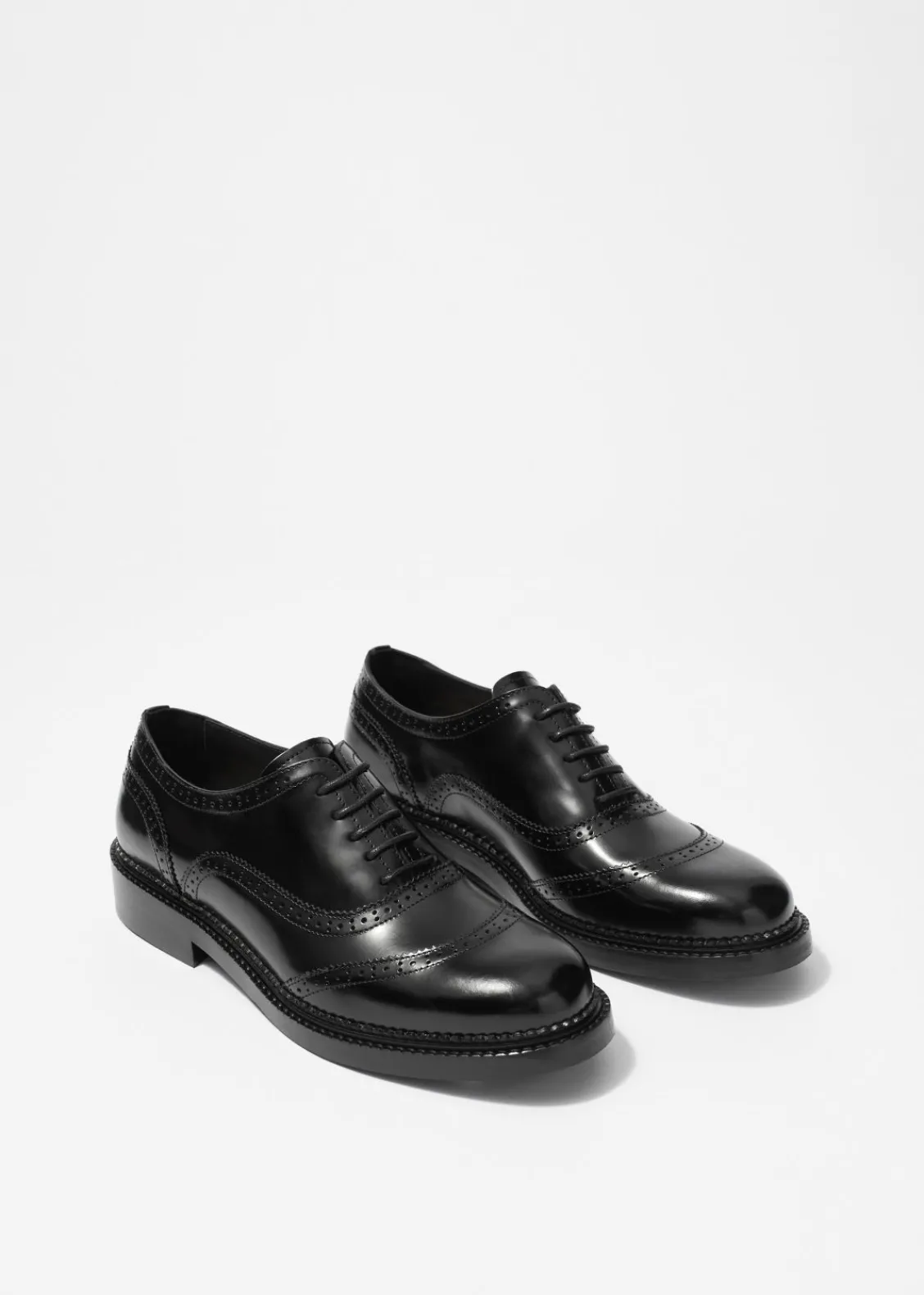 Outlet & Other Stories Richelieus En Cuir Noir