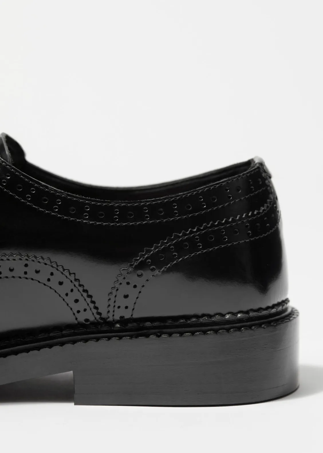 Outlet & Other Stories Richelieus En Cuir Noir